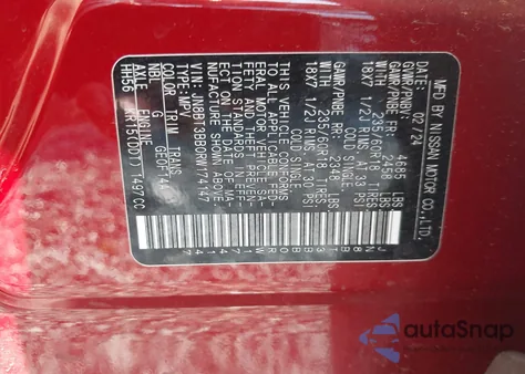 2024 Nissan Rogue Sv Intelligent Awd z USA, uszkodzony, nr VIN JN8BT3BB0RW174147